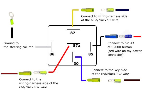 5 Wire Relay Wiring Diagram